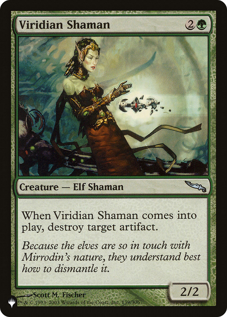 Viridian Shaman [The List] | Eastridge Sports Cards & Games
