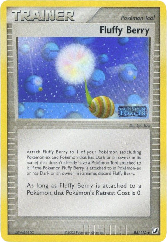 Fluffy Berry (85/115) (Stamped) [EX: Unseen Forces] | Eastridge Sports Cards & Games