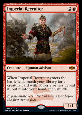 Imperial Recruiter (Foil Etched) [Modern Horizons 2] | Eastridge Sports Cards & Games