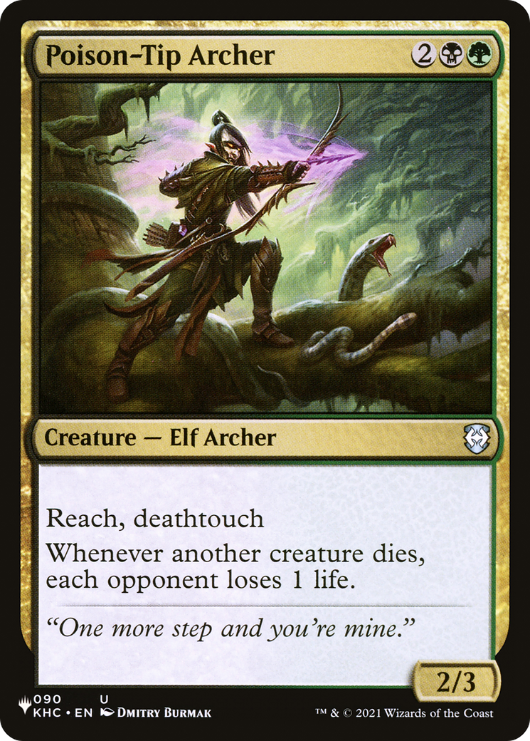 Poison-Tip Archer [The List] | Eastridge Sports Cards & Games