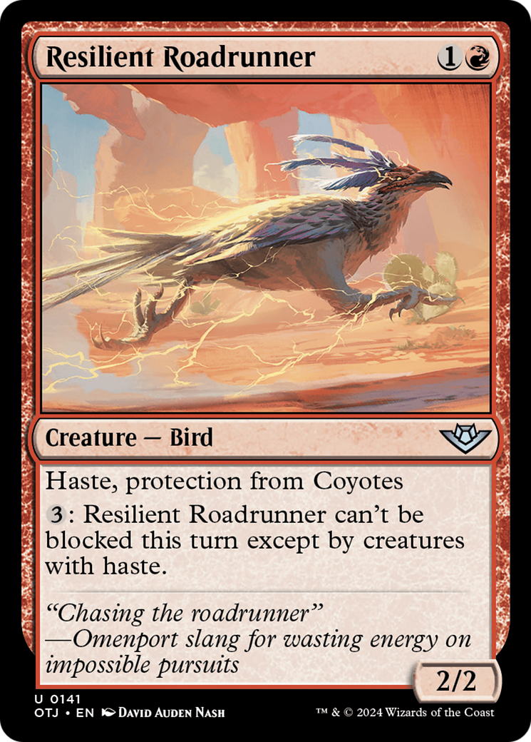 Resilient Roadrunner [Outlaws of Thunder Junction] | Eastridge Sports Cards & Games