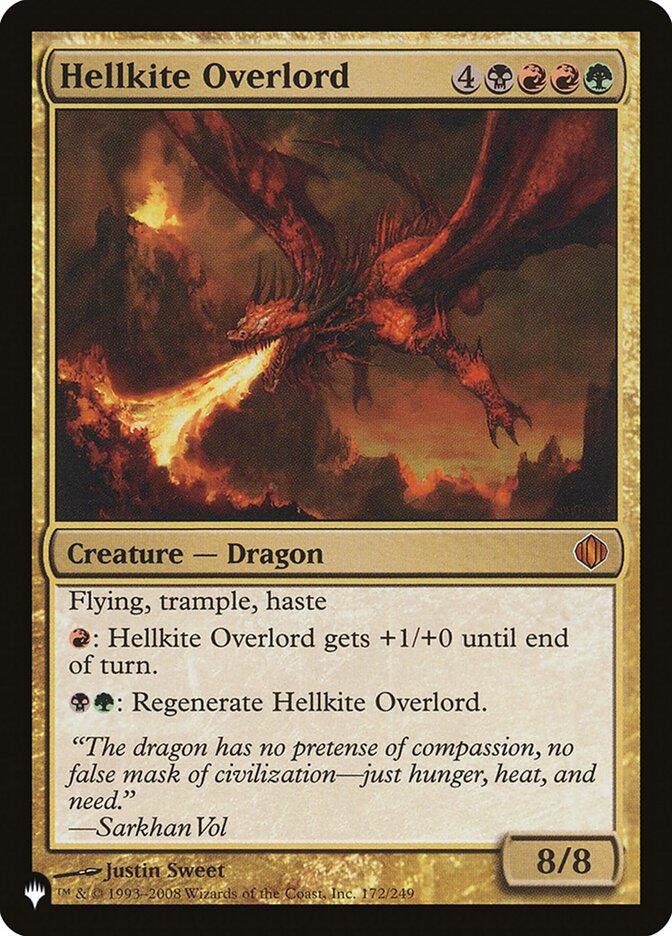 Hellkite Overlord [The List] | Eastridge Sports Cards & Games