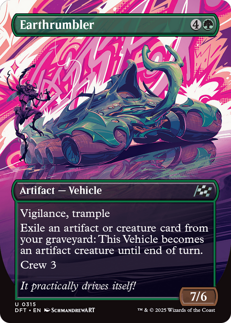 Earthrumbler (Borderless) [Aetherdrift] | Eastridge Sports Cards & Games