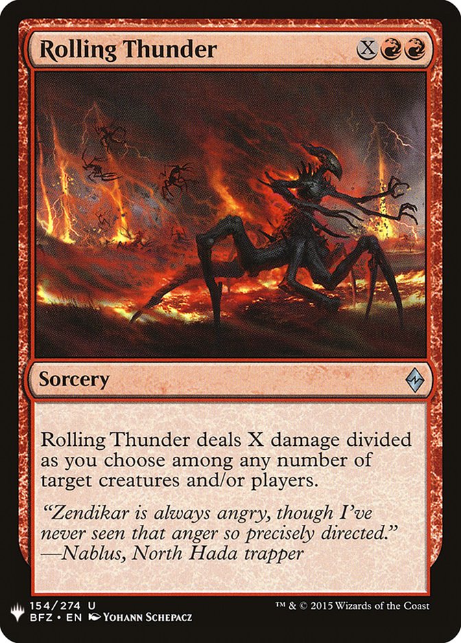 Rolling Thunder [Mystery Booster] | Eastridge Sports Cards & Games