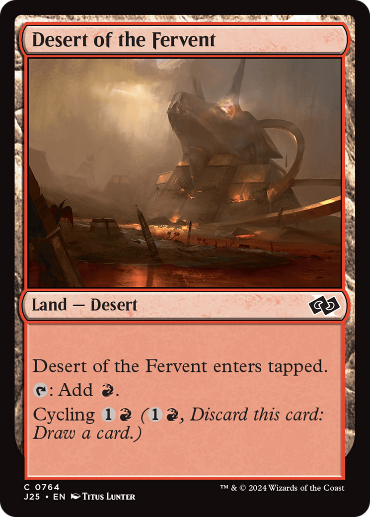 Desert of the Fervent [Foundations Jumpstart] | Eastridge Sports Cards & Games