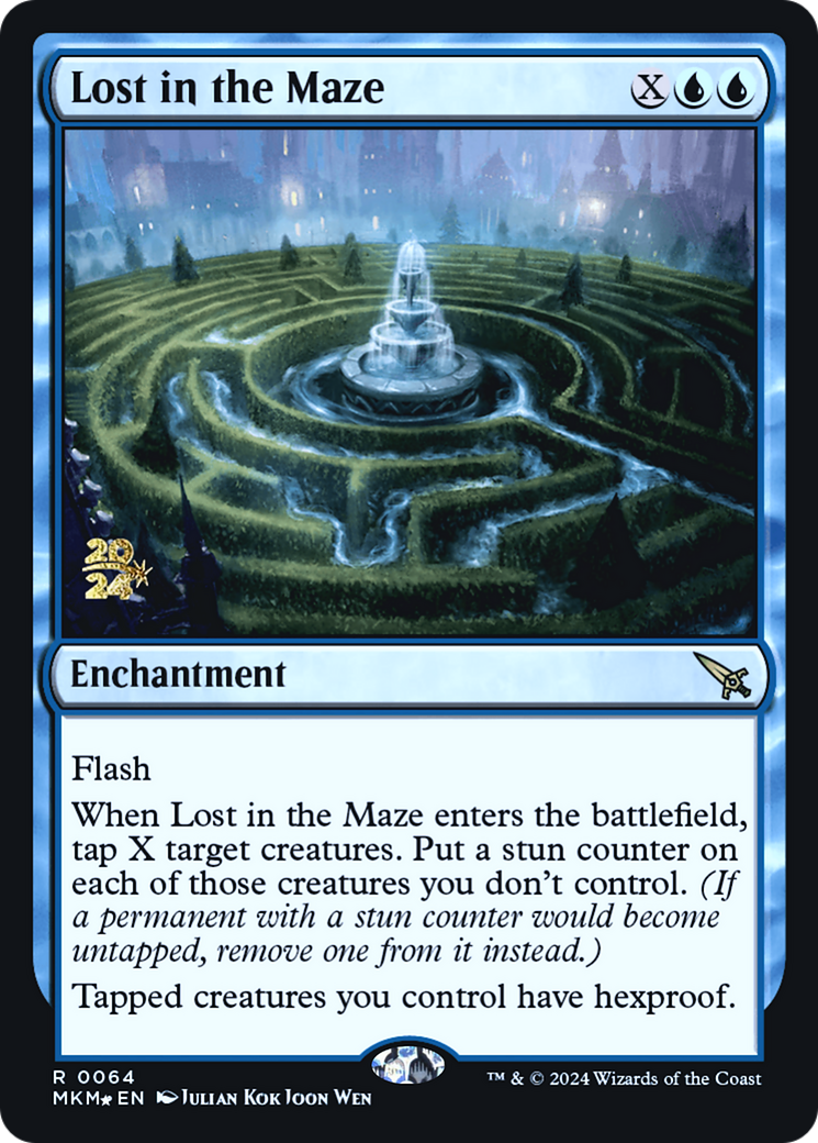 Lost in the Maze [Murders at Karlov Manor Prerelease Promos] | Eastridge Sports Cards & Games