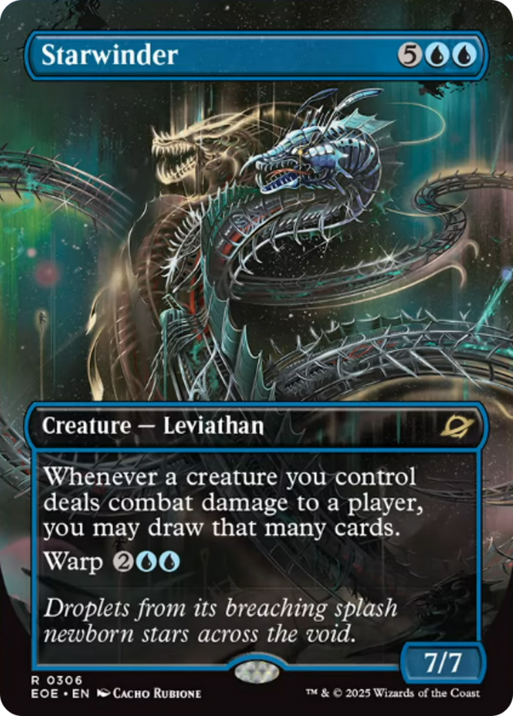 Starwinder (0306) (Borderless) [Edge of Eternities] | Eastridge Sports Cards & Games
