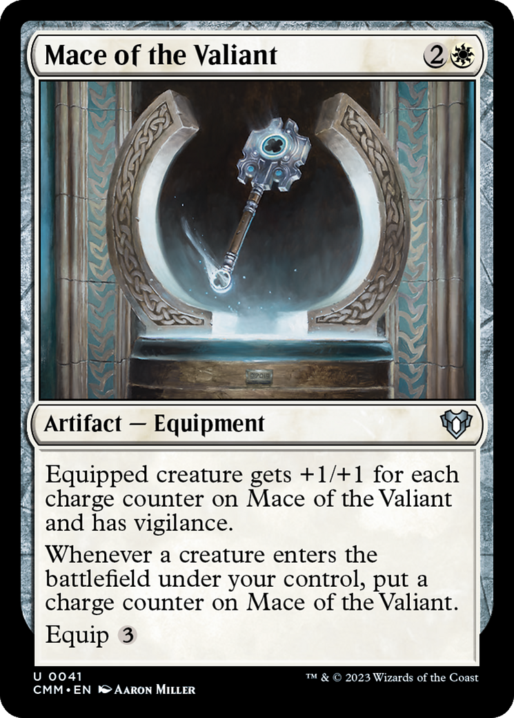 Mace of the Valiant [Commander Masters] | Eastridge Sports Cards & Games