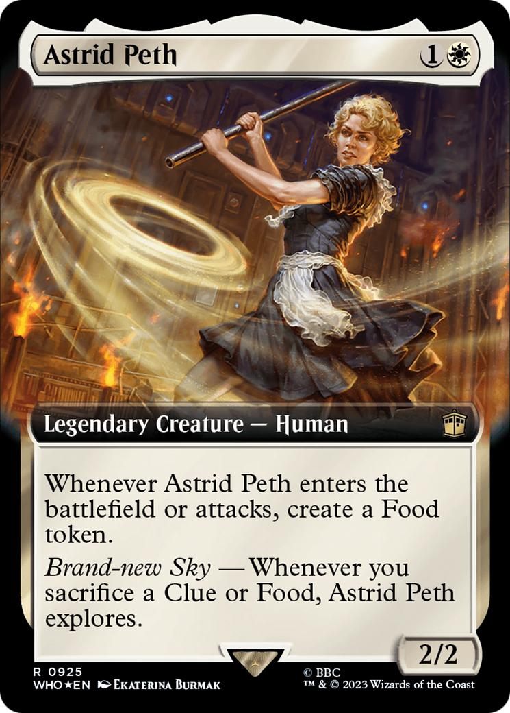 Astrid Peth (Extended Art) (Surge Foil) [Doctor Who] | Eastridge Sports Cards & Games