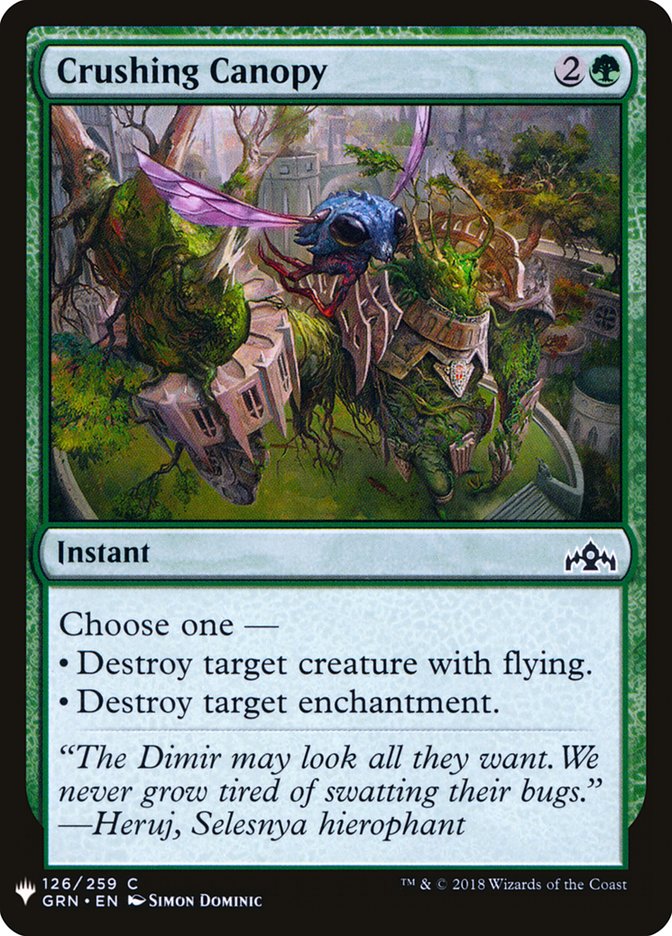 Crushing Canopy [Mystery Booster] | Eastridge Sports Cards & Games