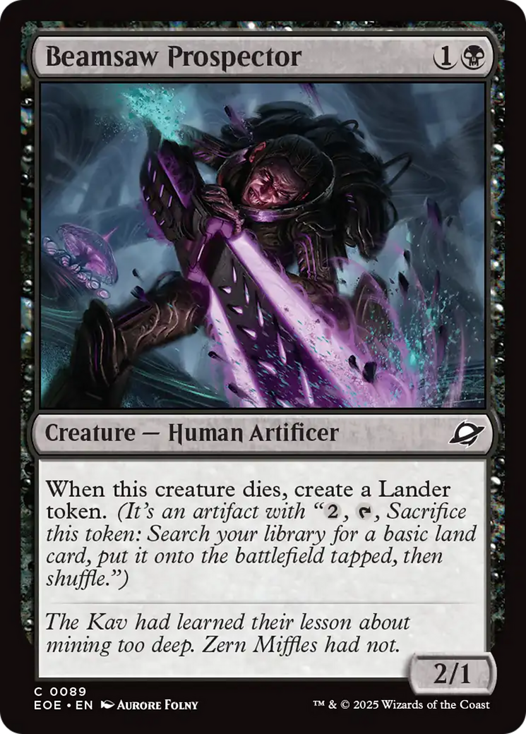 Beamsaw Prospector [Edge of Eternities] | Eastridge Sports Cards & Games