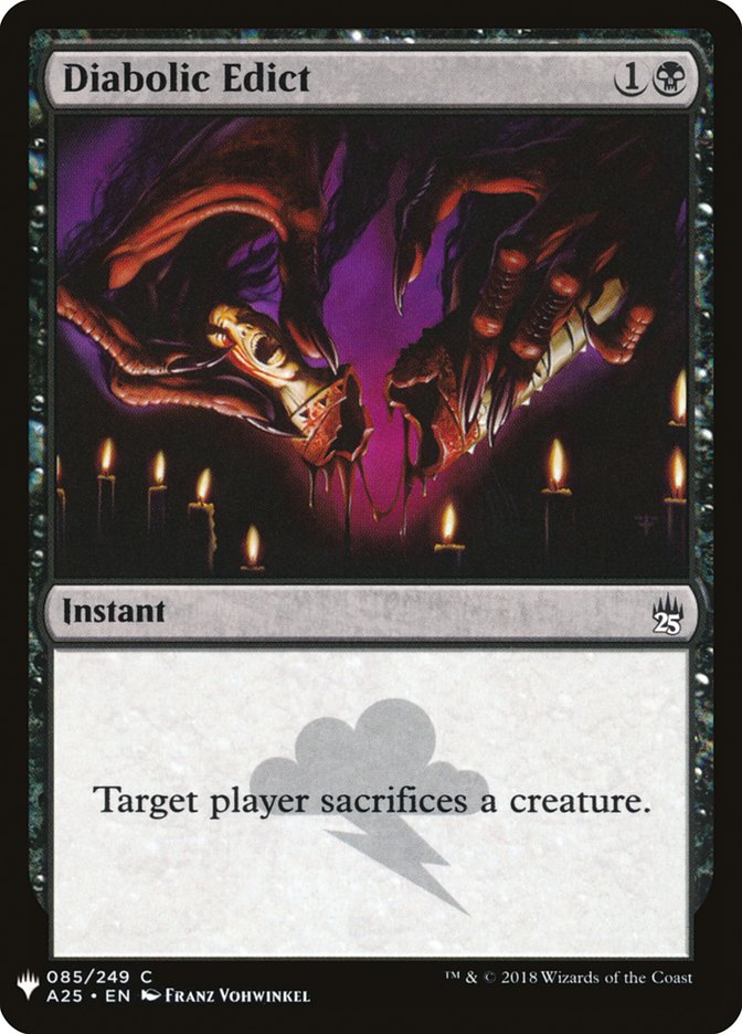 Diabolic Edict [Mystery Booster] | Eastridge Sports Cards & Games