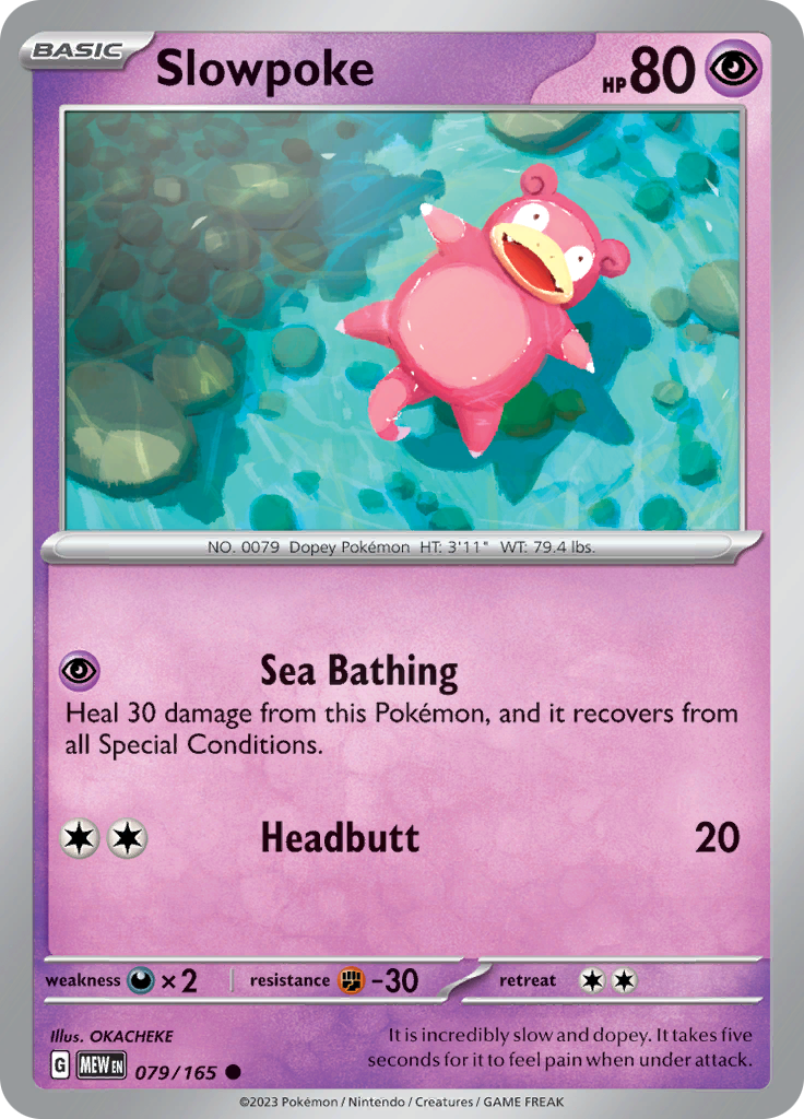 Slowpoke (079/165) [Scarlet & Violet 151] | Eastridge Sports Cards & Games