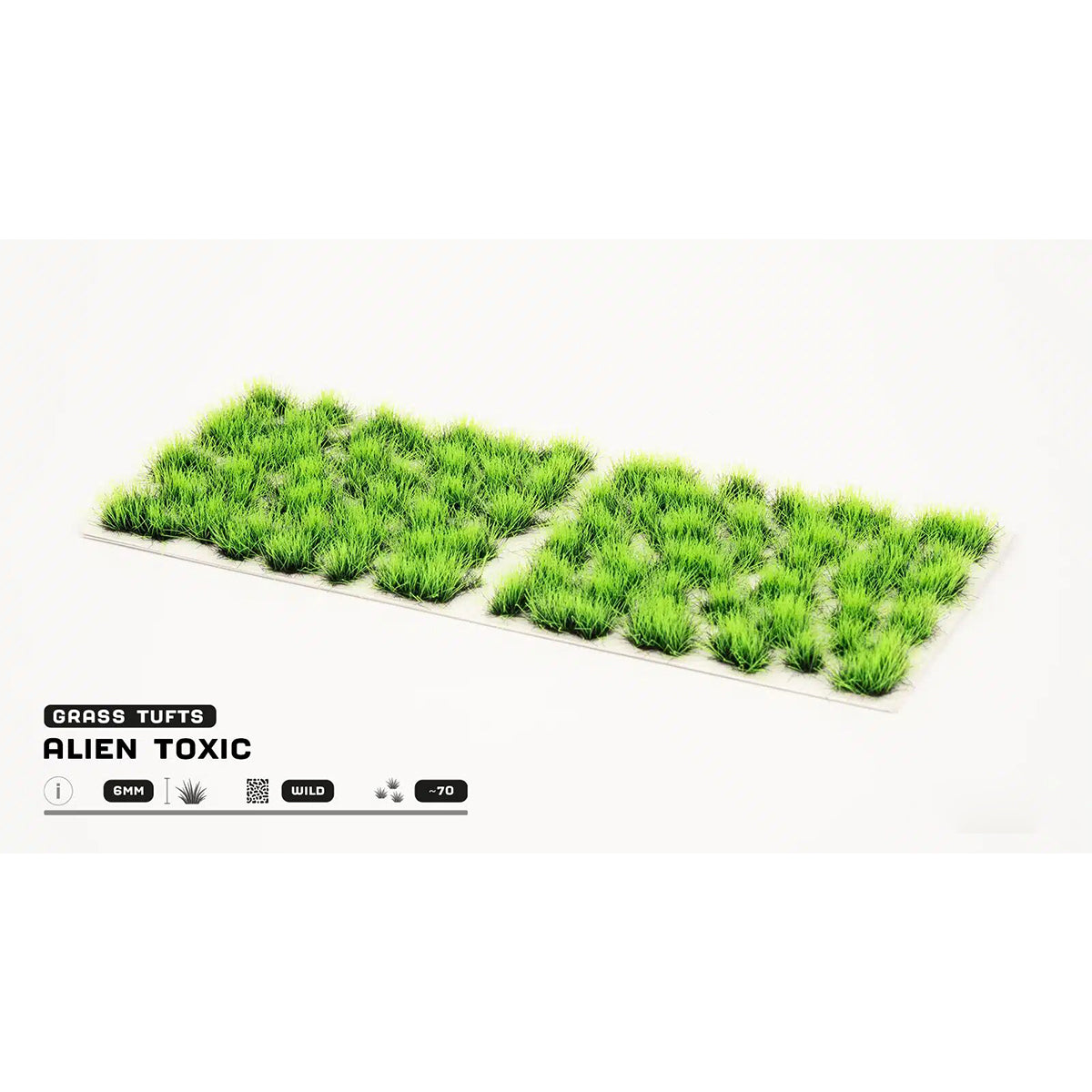 Alien Toxic 6mm Tufts - Wild | Eastridge Sports Cards & Games