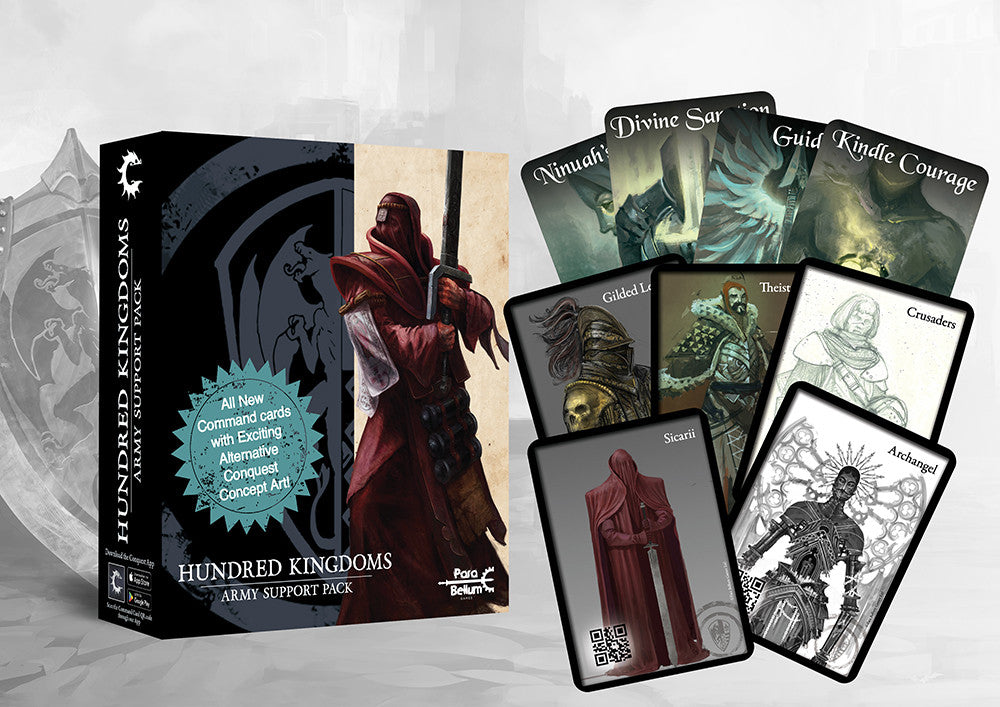 Conquest: The Last Argument of Kings - Hundred Kingdoms Alternate Art Army Support Pack | Eastridge Sports Cards & Games