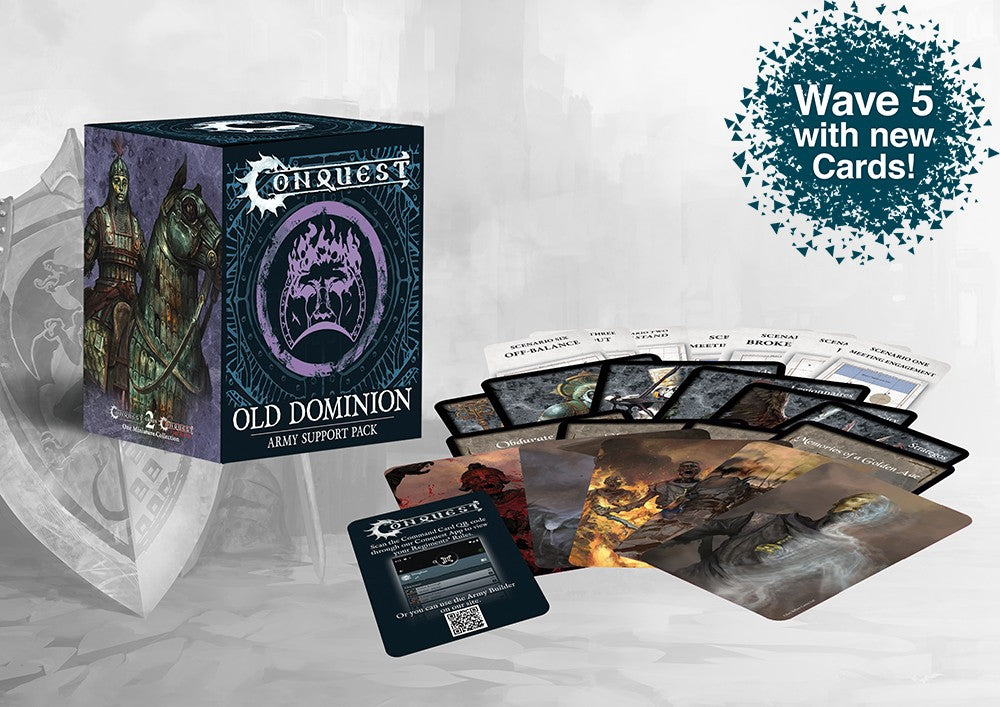 Conquest: The Last Argument of Kings - Old Dominion Support Pack | Eastridge Sports Cards & Games