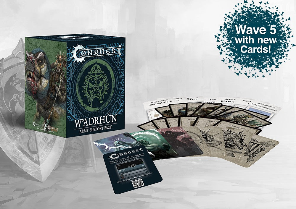 Conquest: The Last Argument of Kings - W’adrhŭn Support Pack | Eastridge Sports Cards & Games