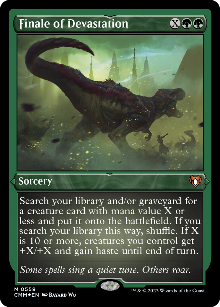 Finale of Devastation (Foil Etched) [Commander Masters] | Eastridge Sports Cards & Games