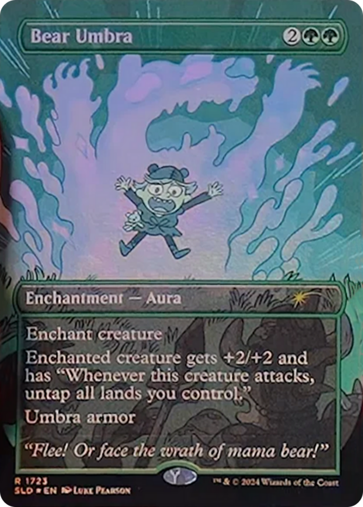 Bear Umbra (Rainbow Foil) [Secret Lair Drop Series] | Eastridge Sports Cards & Games