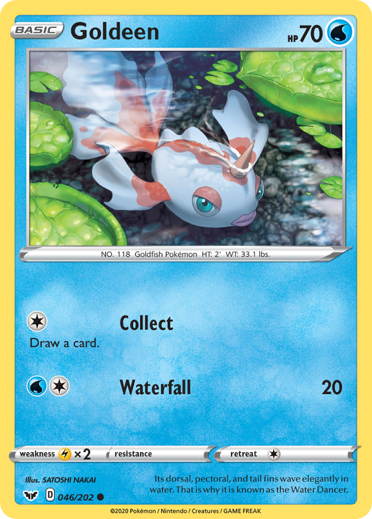 Goldeen (046/202) [Sword & Shield: Base Set] | Eastridge Sports Cards & Games