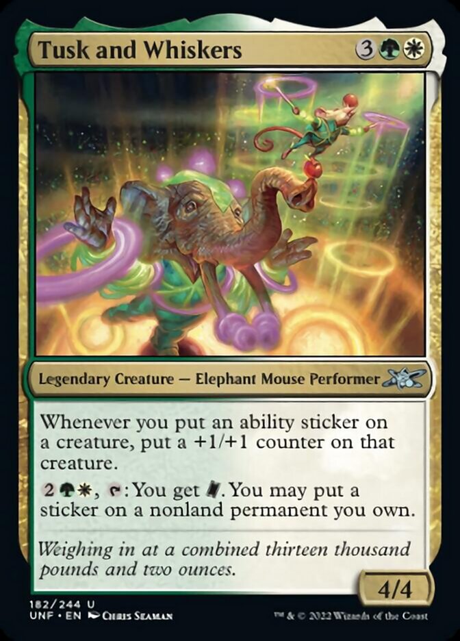 Tusk and Whiskers [Unfinity] | Eastridge Sports Cards & Games