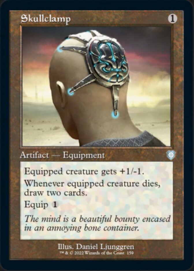 Skullclamp (Retro) [The Brothers' War Commander] | Eastridge Sports Cards & Games