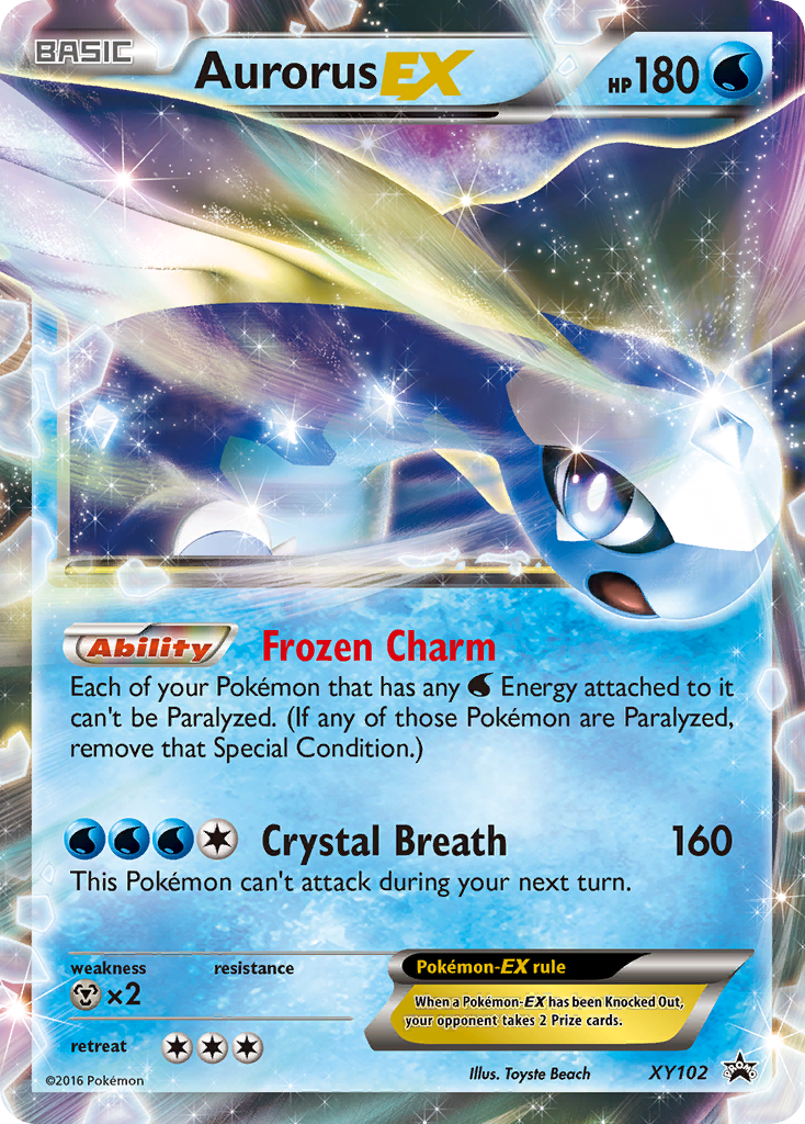 Aurorus EX (XY102) [XY: Black Star Promos] | Eastridge Sports Cards & Games