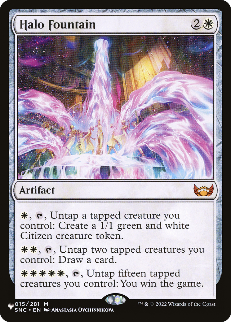 Halo Fountain [The List] | Eastridge Sports Cards & Games