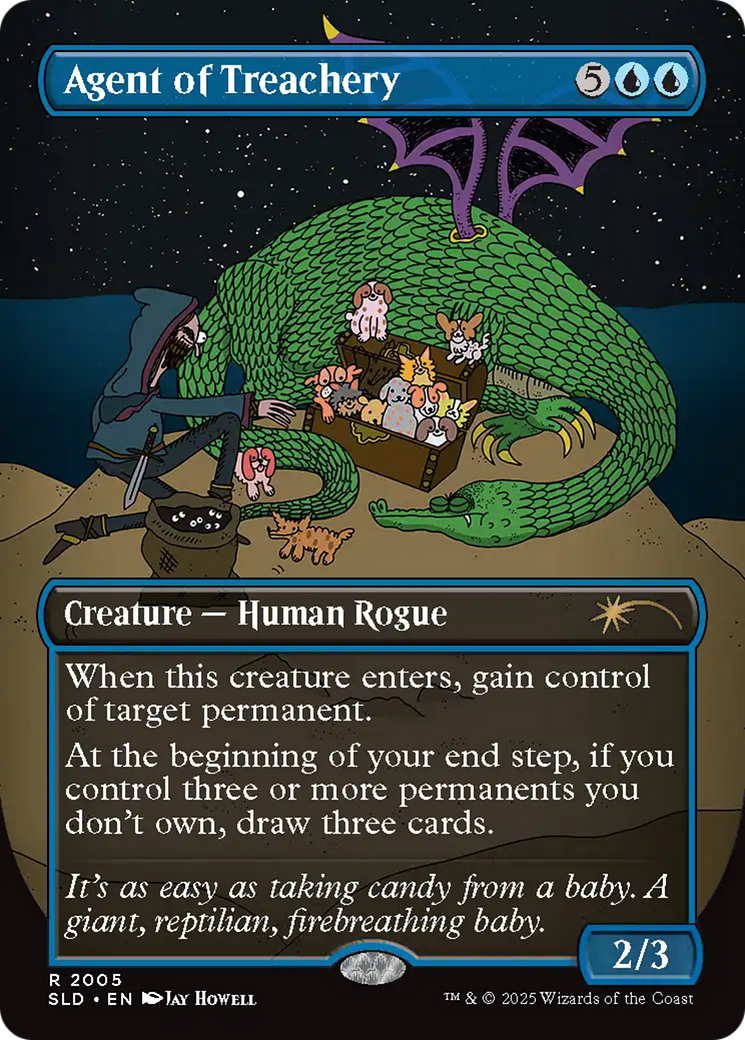 Agent of Treachery (Rainbow Foil) [Secret Lair Drop Series] | Eastridge Sports Cards & Games