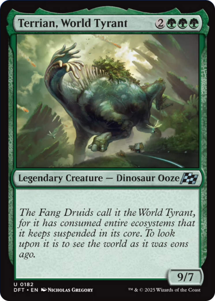 Terrian, World Tyrant [Aetherdrift] | Eastridge Sports Cards & Games