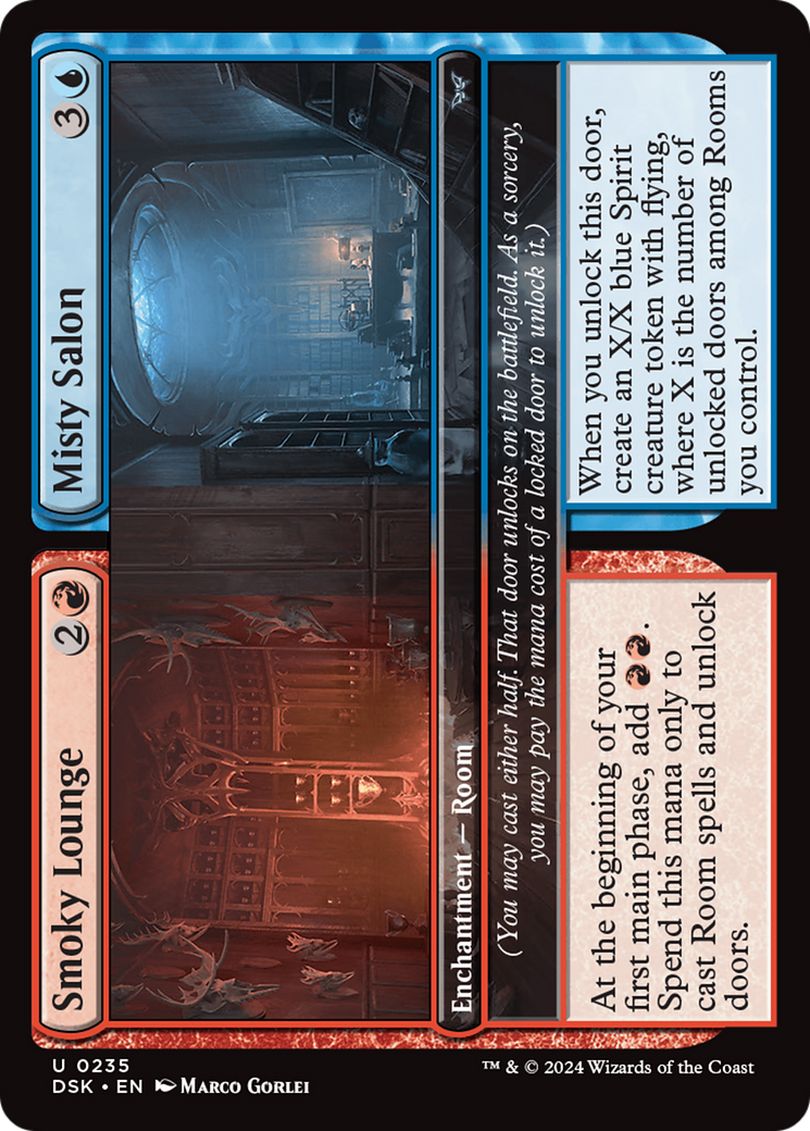 Smoky Lounge // Misty Salon [Duskmourn: House of Horror] | Eastridge Sports Cards & Games