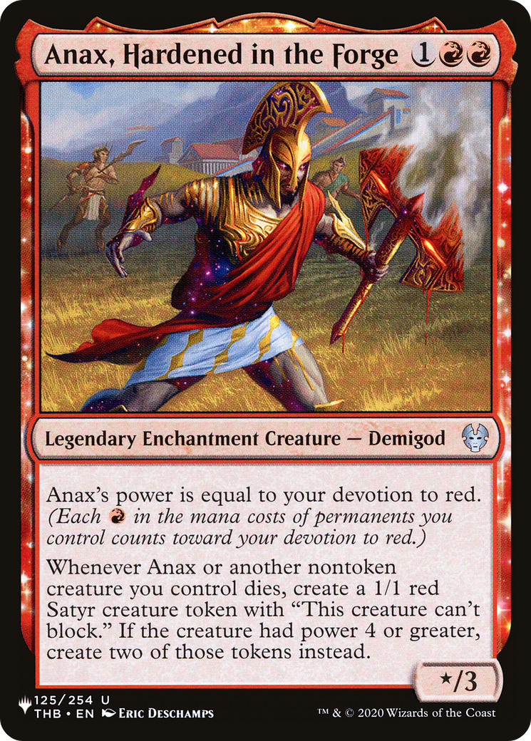 Anax, Hardened in the Forge [The List] | Eastridge Sports Cards & Games