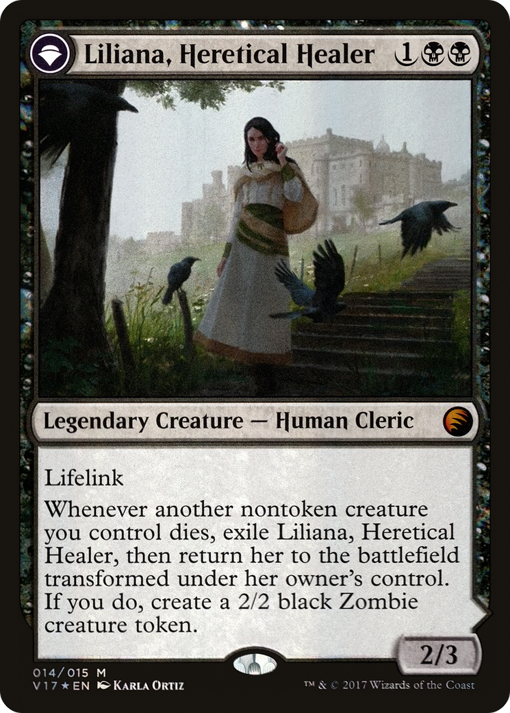Liliana, Heretical Healer [From the Vault: Transform]