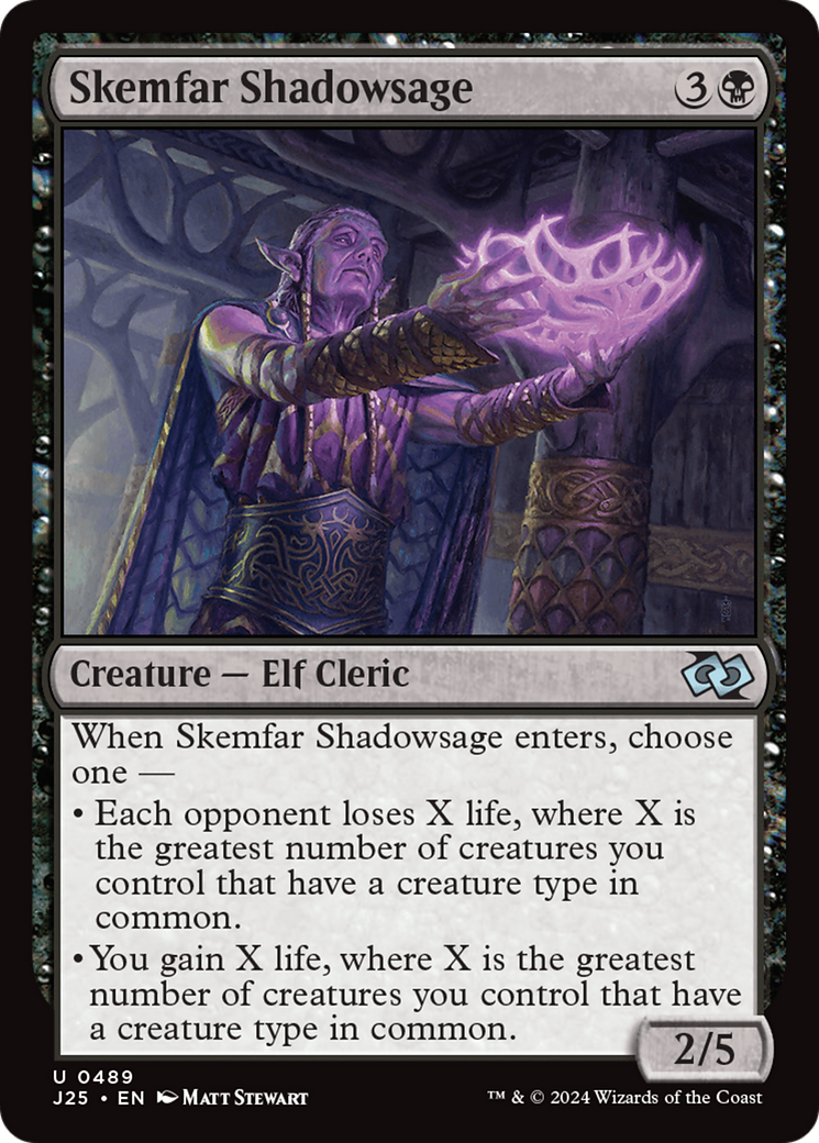 Skemfar Shadowsage [Foundations Jumpstart] | Eastridge Sports Cards & Games
