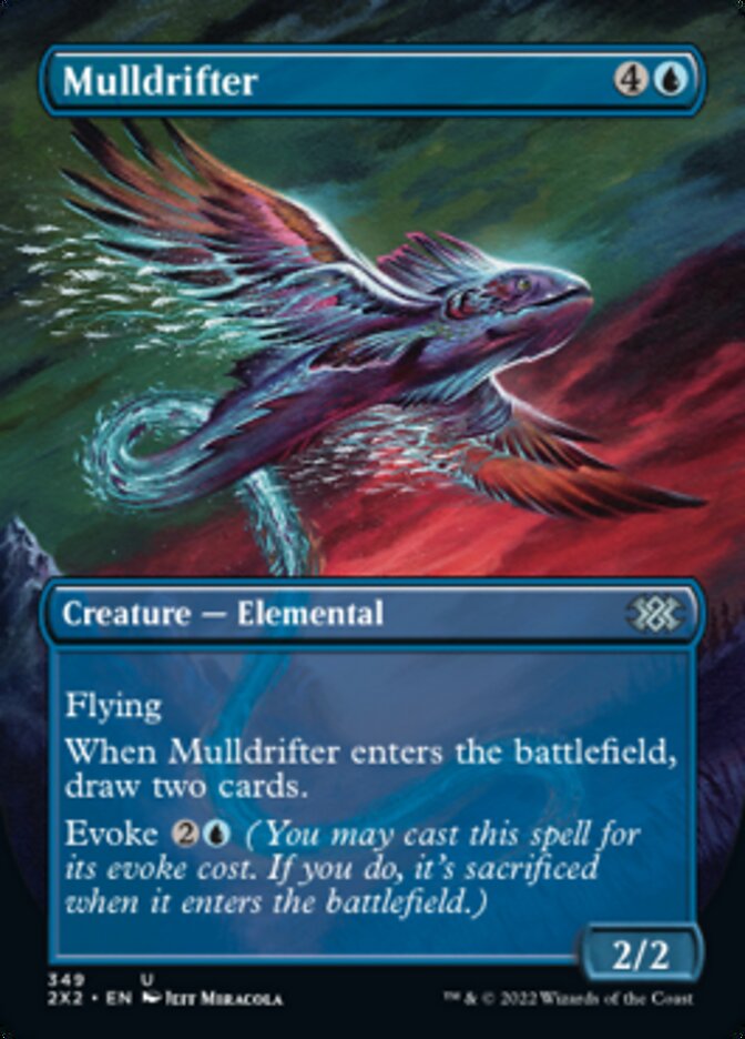 Mulldrifter (Borderless Alternate Art) [Double Masters 2022] | Eastridge Sports Cards & Games