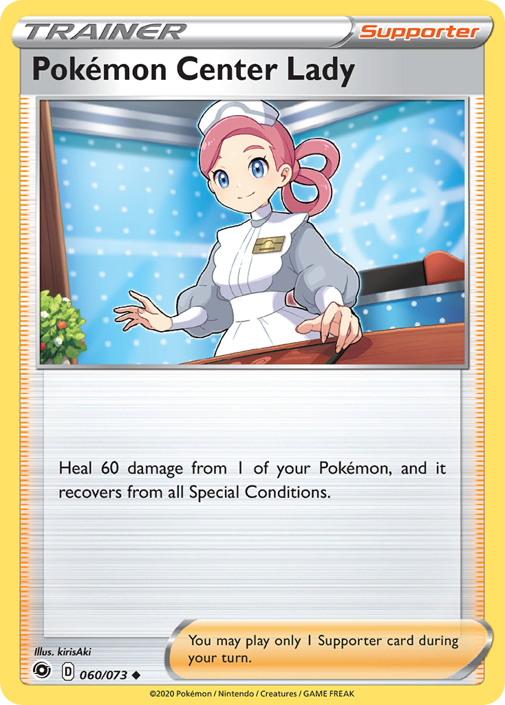 Pokemon Center Lady (060/073) [Sword & Shield: Champion's Path] | Eastridge Sports Cards & Games