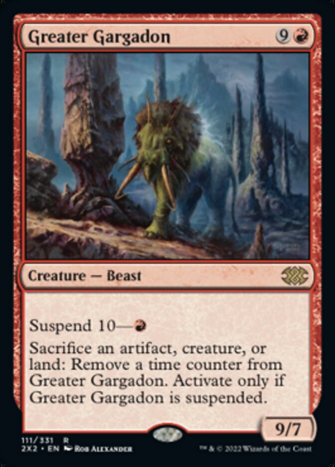 Greater Gargadon [Double Masters 2022] | Eastridge Sports Cards & Games