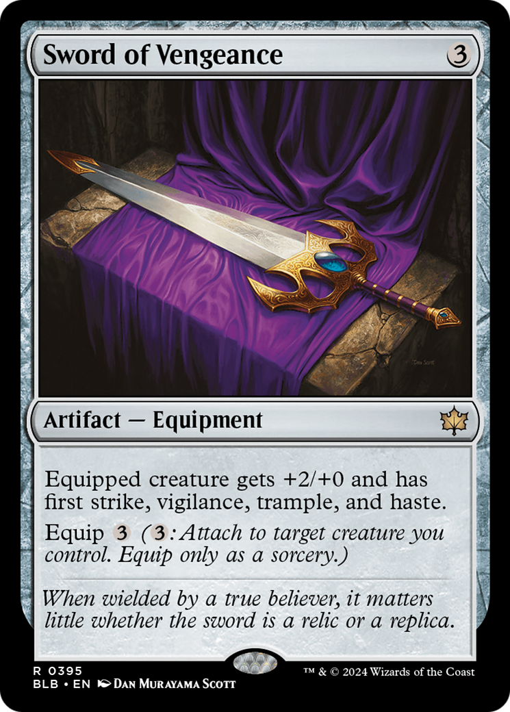 Sword of Vengeance [Bloomburrow] | Eastridge Sports Cards & Games