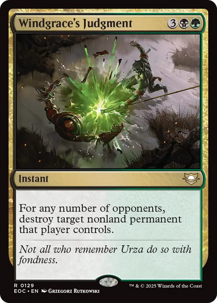 Windgrace's Judgment [Edge of Eternities Commander] | Eastridge Sports Cards & Games