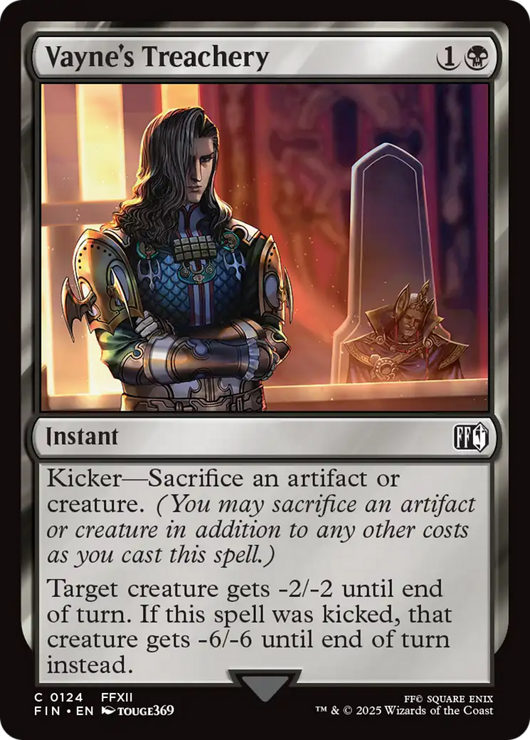 Vayne's Treachery [FINAL FANTASY] | Eastridge Sports Cards & Games
