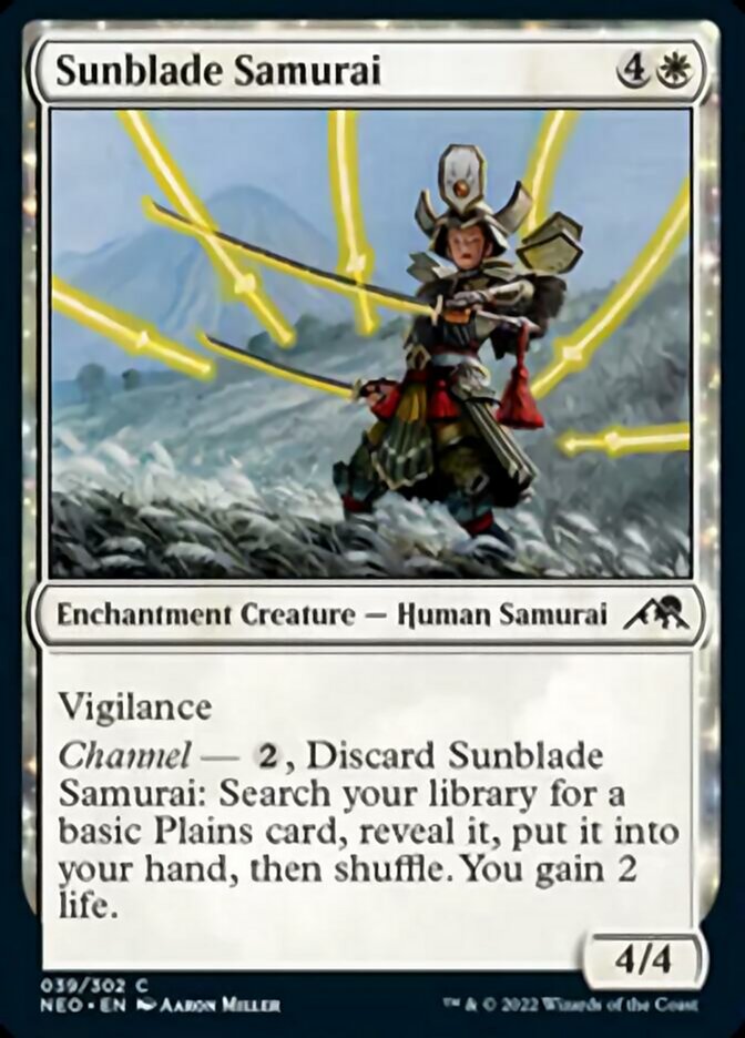 Sunblade Samurai [Kamigawa: Neon Dynasty] | Eastridge Sports Cards & Games