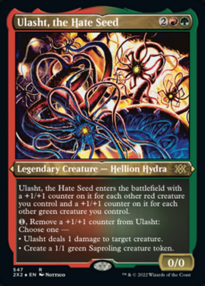 Ulasht, the Hate Seed (Foil Etched) [Double Masters 2022] | Eastridge Sports Cards & Games