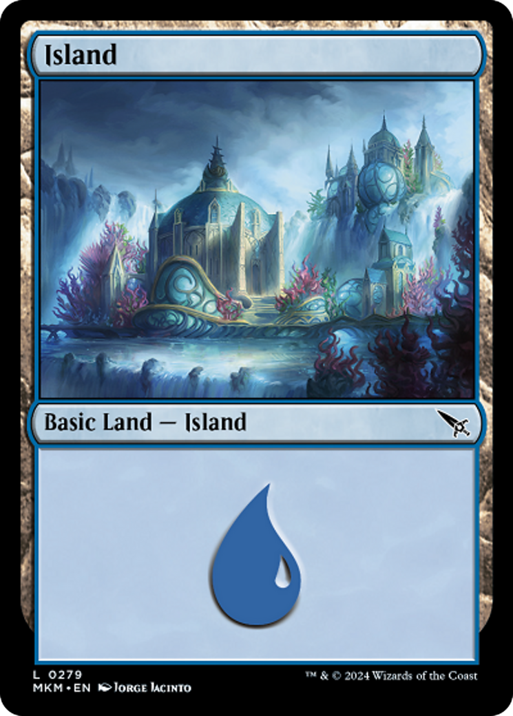 Island (0279) [Murders at Karlov Manor] | Eastridge Sports Cards & Games