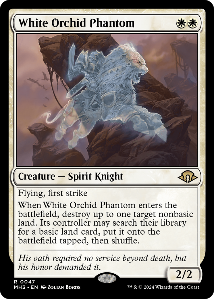 White Orchid Phantom [Modern Horizons 3] | Eastridge Sports Cards & Games