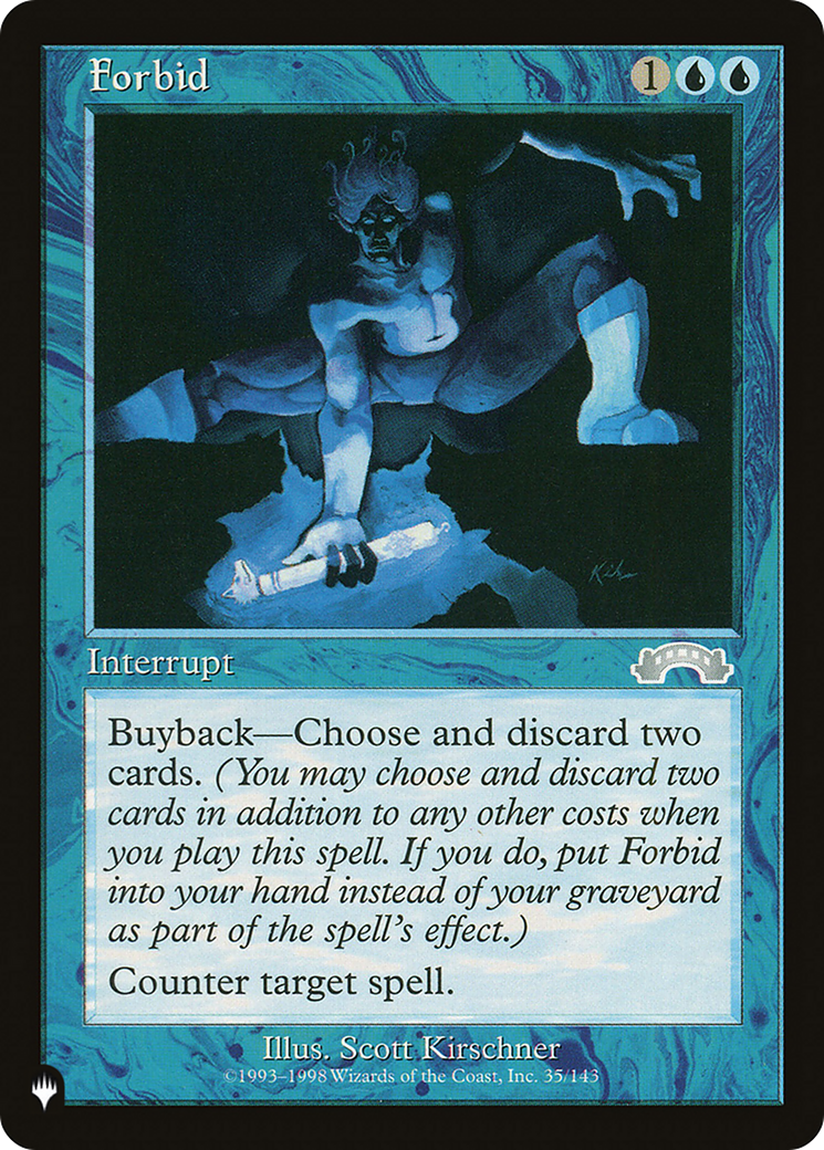 Forbid [The List] | Eastridge Sports Cards & Games