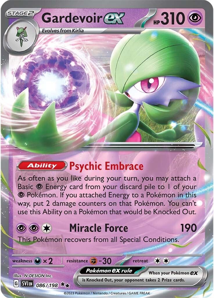 Gardevoir ex (086/198) [Scarlet & Violet: Base Set] | Eastridge Sports Cards & Games