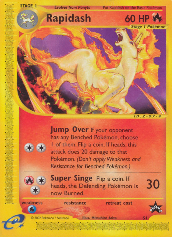 Rapidash (51) [Wizards of the Coast: Black Star Promos] | Eastridge Sports Cards & Games