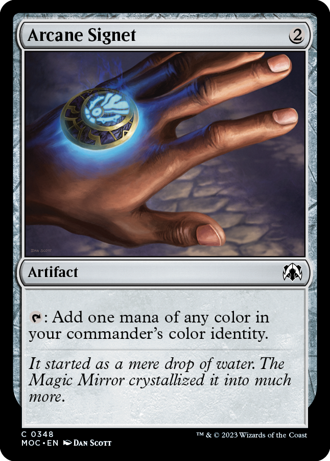 Arcane Signet [March of the Machine Commander] | Eastridge Sports Cards & Games