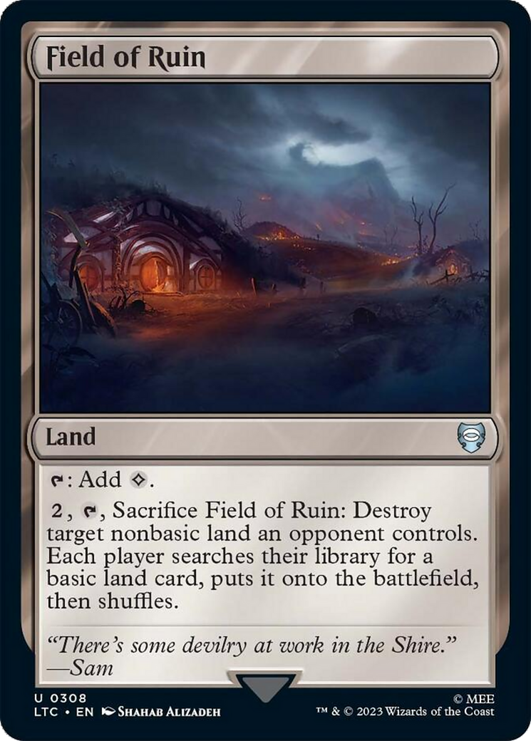 Field of Ruin [The Lord of the Rings: Tales of Middle-Earth Commander] | Eastridge Sports Cards & Games