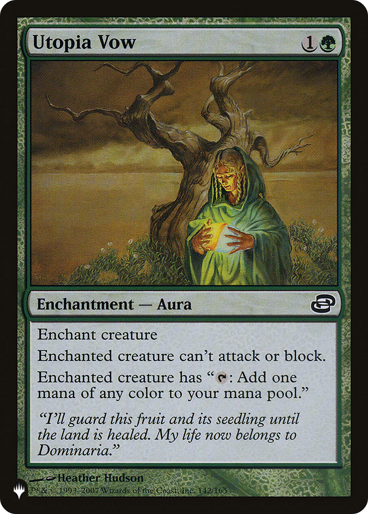 Utopia Vow [The List] | Eastridge Sports Cards & Games